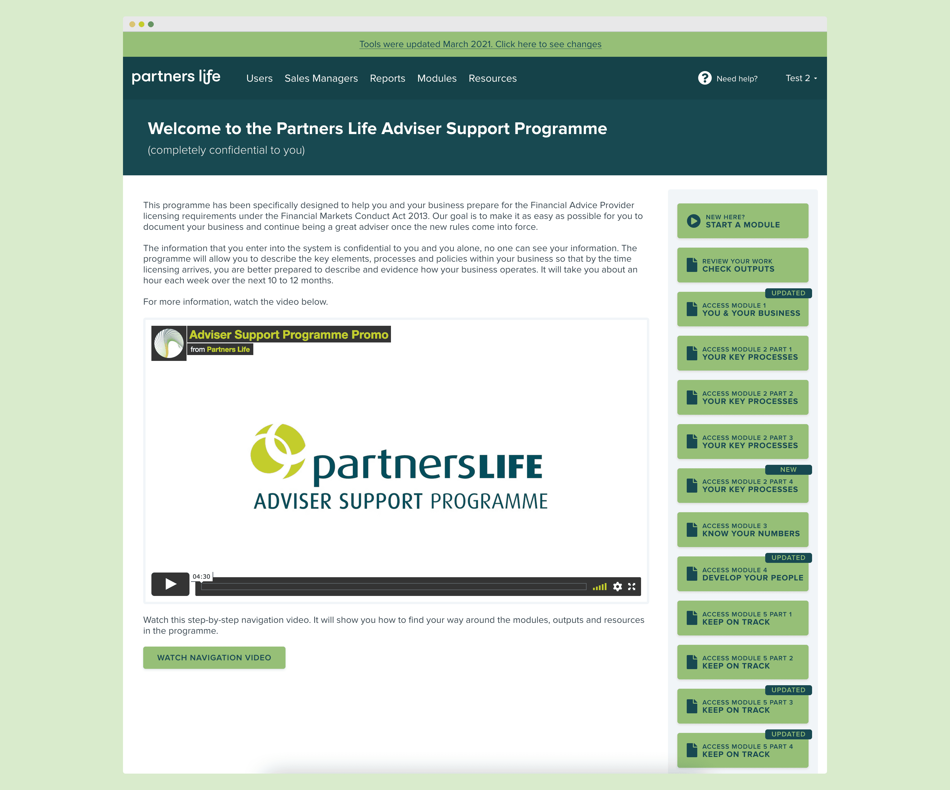 Partners Life Digital Tooling